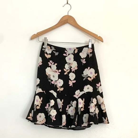 Kate Spade Whimsies Floral Flounce Skirt - Picture 4 of 10